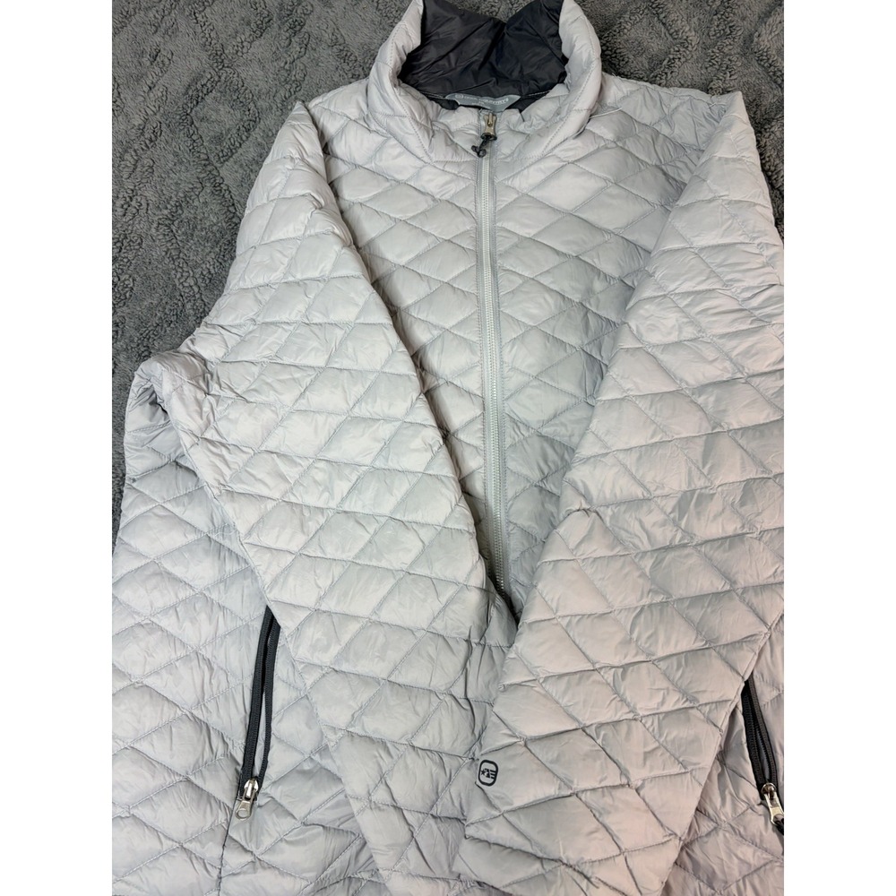 Free Country Puffer Jacket Women's Size 2X, Gray